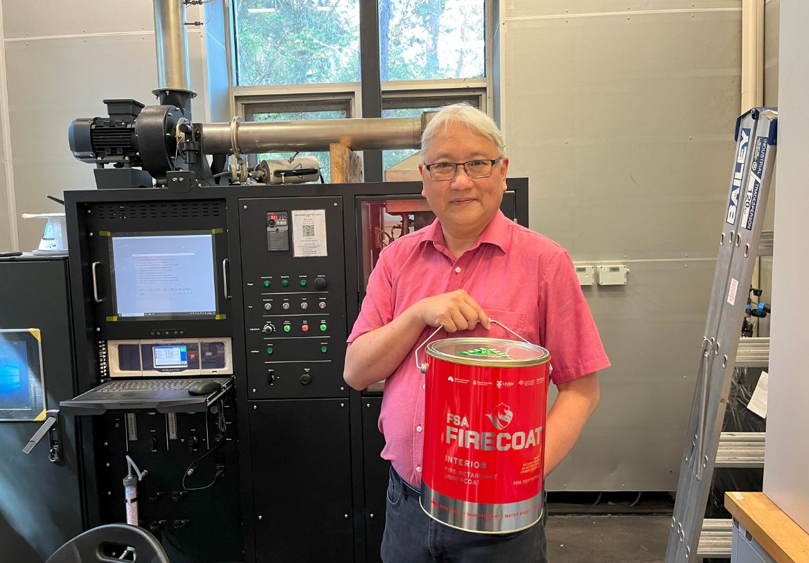 UNSW engineers unveil new fireretardant paint Australian Manufacturing