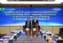 Fortescue and COSCO SHIPPING join forces to decarbonise maritime industry