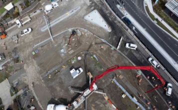 RMIT’s coffee concrete debuts in Victoria’s Big Build