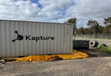 Kapture achieves 90% CO2 emission reduction in diesel pilot