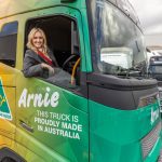 Ariarne Titmus helps drive launch of Australian Made Week with Volvo’s ‘Arnie’ truck