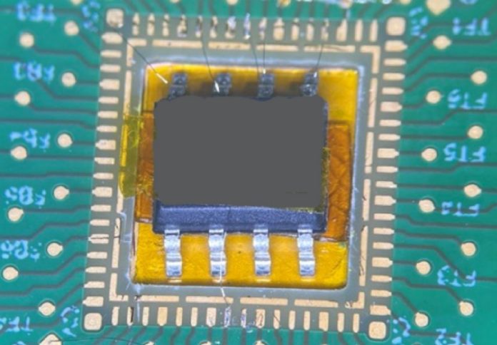 Archer_TMR sensor on cryogenic test board