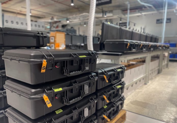 DroneShield's current in-house production facility in central Sydney (1)