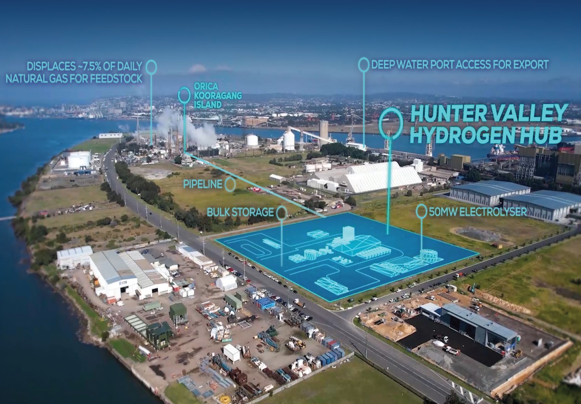 Orica's Hunter Valley Hydrogen Hub Receives Funding Boost