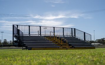 Felton Industries launches manufacturing push with Tow & Fold mobile grandstand range