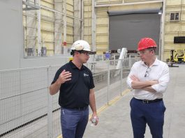 HII showcases manufacturing capability during Australian minister’s AUKUS visit