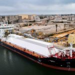 Battery-powered bulk carrier begins supporting South Australian manufacturing
