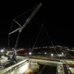 Eifers lightweight concrete supports 900-tonne crane lift on Eastern Freeway project