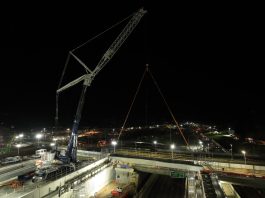 Eifers lightweight concrete supports 900-tonne crane lift on Eastern Freeway project