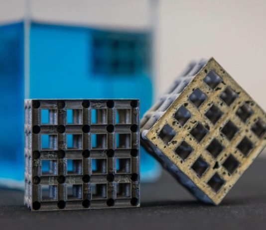 Manufacturing breakthrough sees engineers create floating titanium material