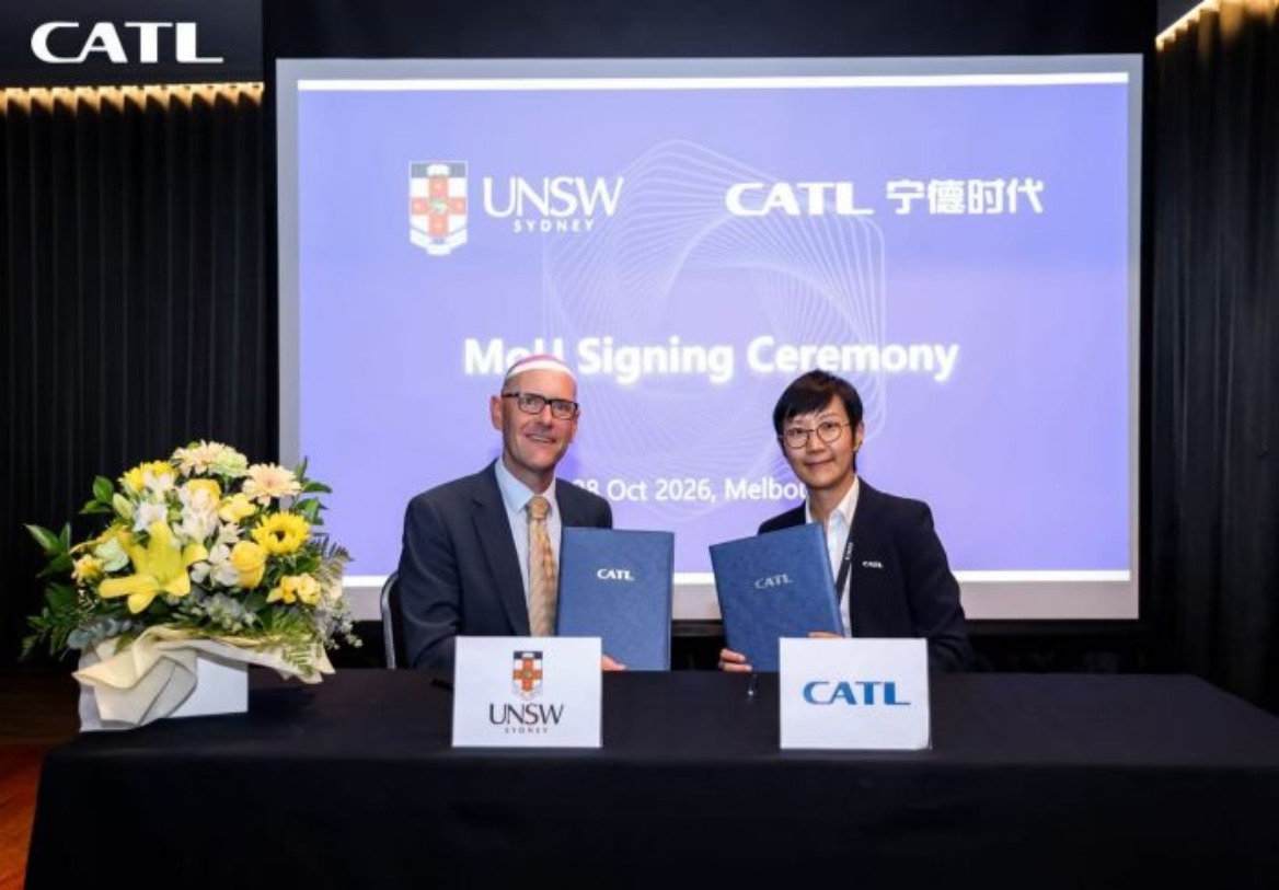 CATL and UNSW partner to develop Australia’s clean energy workforce ...